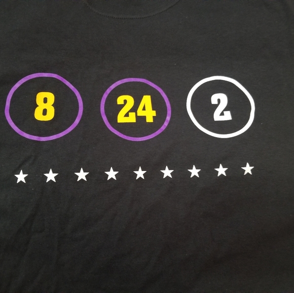 Kobe tribute t-shirt Warriors Game - Picture 3 of 5
